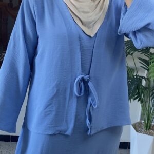 Robe + gilet